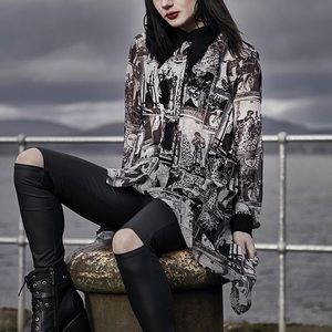 Killstar Pants - Killstar Harlot like what you see leggings Killstar Pants - Killstar Harlot like what you see leggings